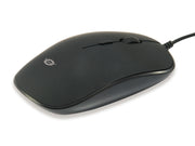 Conceptronic REGAS01B datormöss Kontor Ambidextrous USB Type-A Optisk 1200 DPI