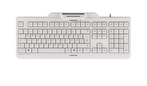 Contour Design KC 1000 SC tangentbord Kontor USB QWERTZ tyska Grå