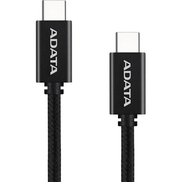 ADATA CACC-100PN-BK USB-kablar USB 2.0 1 m USB C 480 Gbit/s Svart
