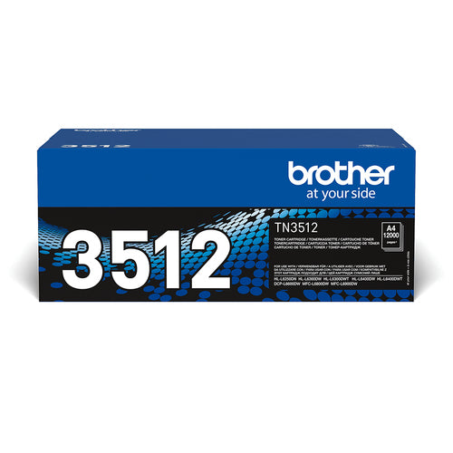 Brother TN-3512 Tonerkassett Original Svart