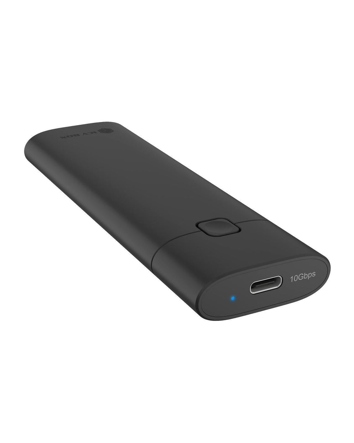 ICY BOX Spade Case 1806 SSD-inkapsling Svart M.2