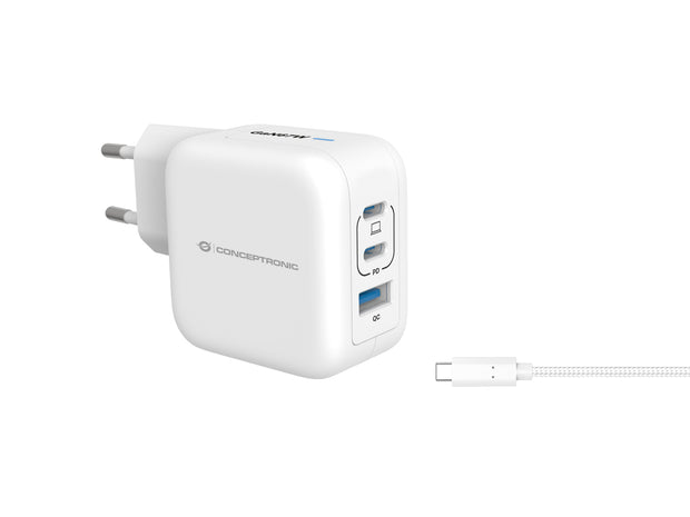 Conceptronic ALTHEA17W mobilladdare Universal Vit AC Snabb laddning inomhus