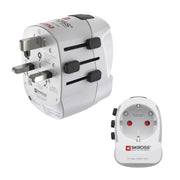 Hama 00223477 reseadaptrar Modulär Typ C (Europlug) + typ F Vit