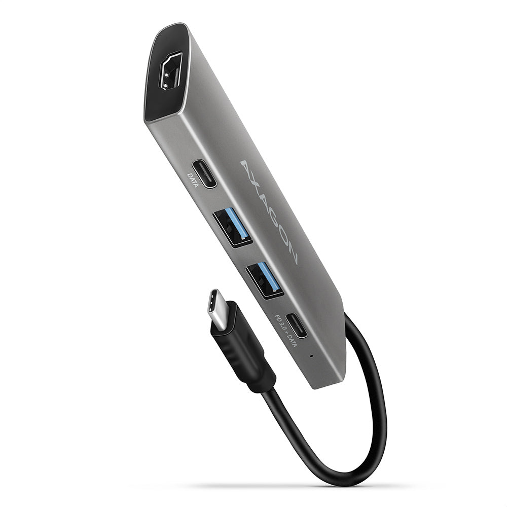 Axagon HMC-5G2 dockningsstationer för bärbara datorer Kabel USB 3.2 Gen 2 (3.1 Gen