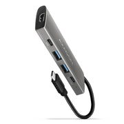 Axagon HMC-5G2 dockningsstationer för bärbara datorer Kabel USB 3.2 Gen 2 (3.1 Gen