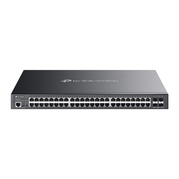 TP-Link Omada SG3452XMPP nätverksswitchar hanterad L2+ Gigabit Ethernet (10/100/1000) Strömförsörjning via