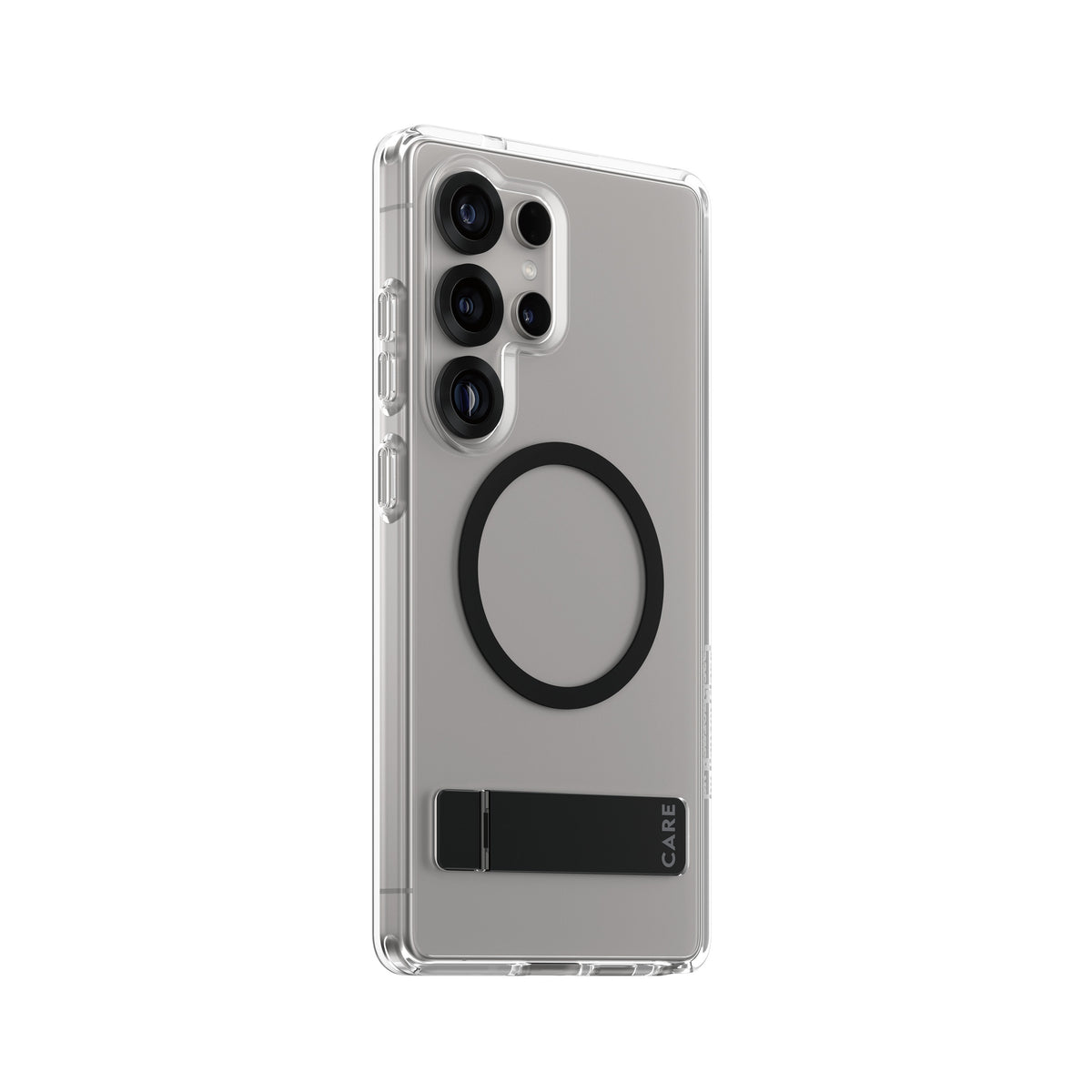 PanzerGlass CARE by Kickstand Case Transparent w. Qi Samsung Galaxy S25 Ultra
