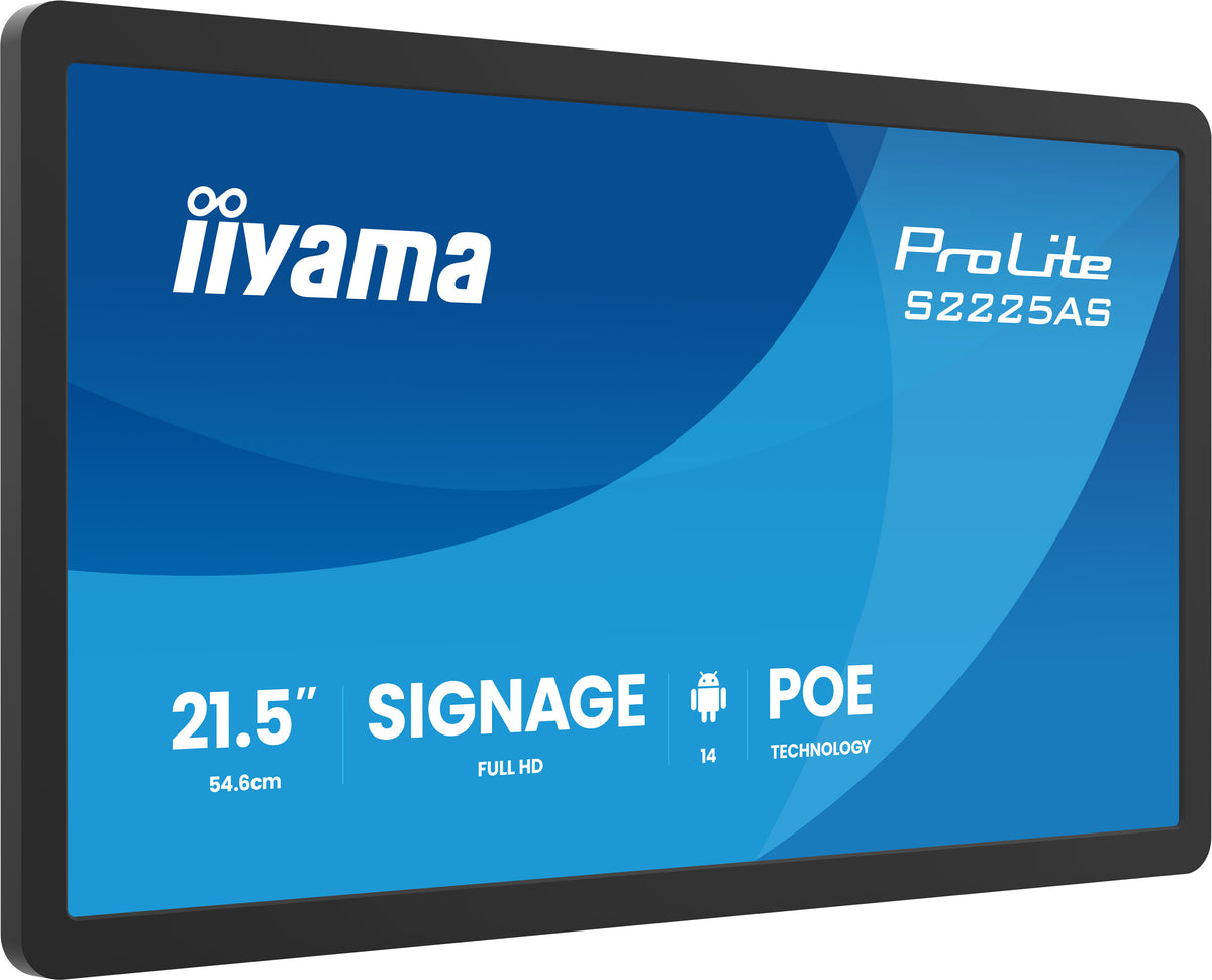 iiyama ProLite S2225AS-B1P Platt skärm för digital skyltning