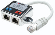 Intellinet 504195 kabelomvandlare (hane/hona) 2 x RJ45 RJ45 Silver