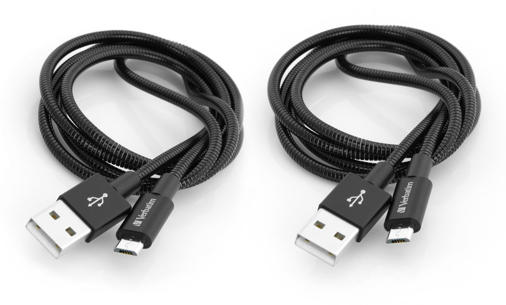 Verbatim 48874 USB-kablar USB 3.2 Gen 1 (3.1 Gen 1) 1 m Micro-USB A USB A Svart