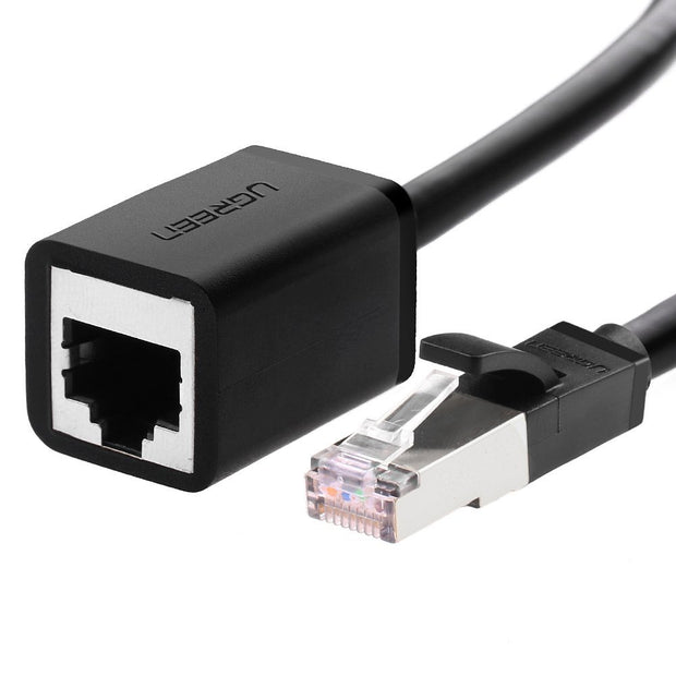 Ugreen 11282 nätverkskablar Svart 3 m Cat6 nätverkskabel