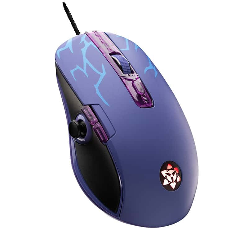 Lexip Sasuke Revenge datormöss Spela högerhand USB Type-A Optisk 12000 DPI