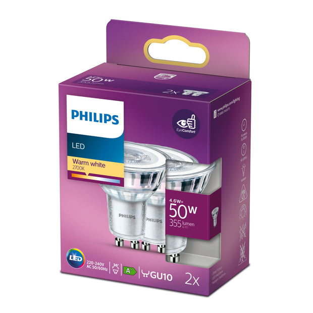 Philips Spot 50 W PAR16 GU10 x2