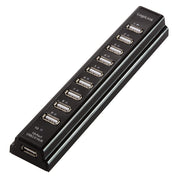 LogiLink UA0096 gränssnittshubbar USB 2.0 480 Mbit/s Svart