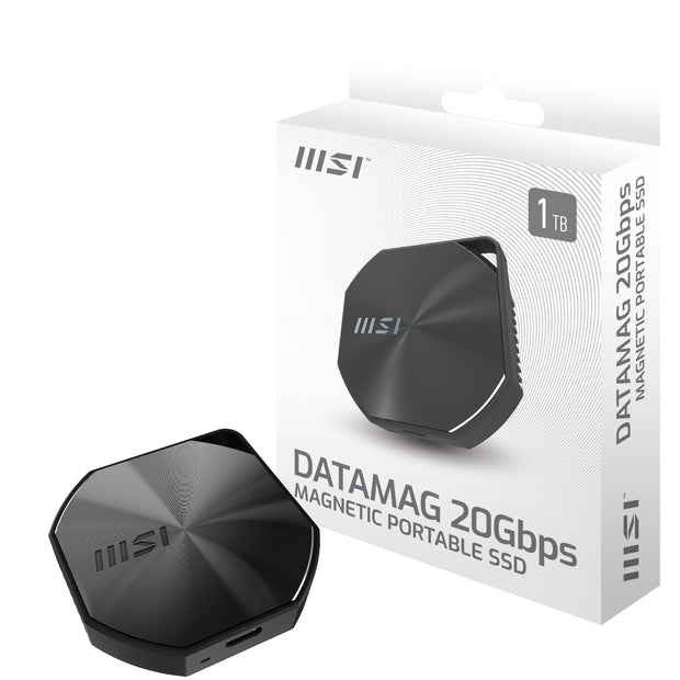MSI DATAMAG 20GBPS externa SSD-Hårddiskar