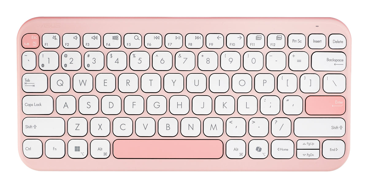 ASUS Marshmallow Keyboard KW100 tangentbord Hem