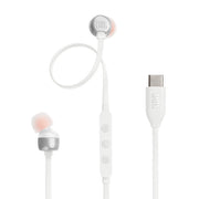 JBL Tune 310C Headset Kabel I öra Samtal/musik USB Type-C Vit
