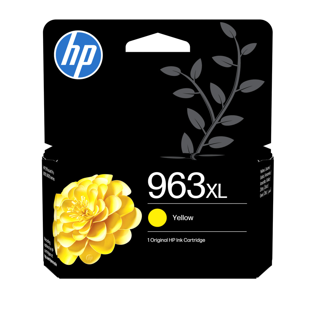 HP 963XL gul original bläckpatron med hög kapacitet