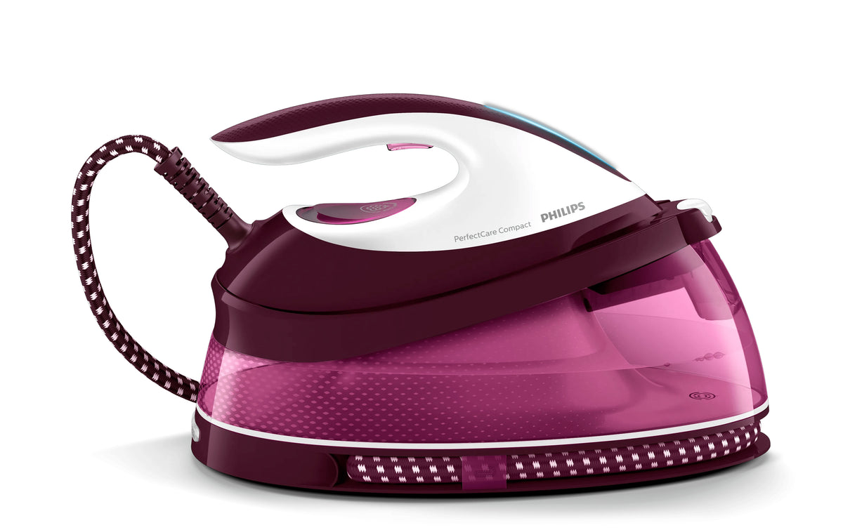 Philips GC7842/40 ångstrykjärnsladdare 2400 W 1,5 l SteamGlide Plus stryksula Lila