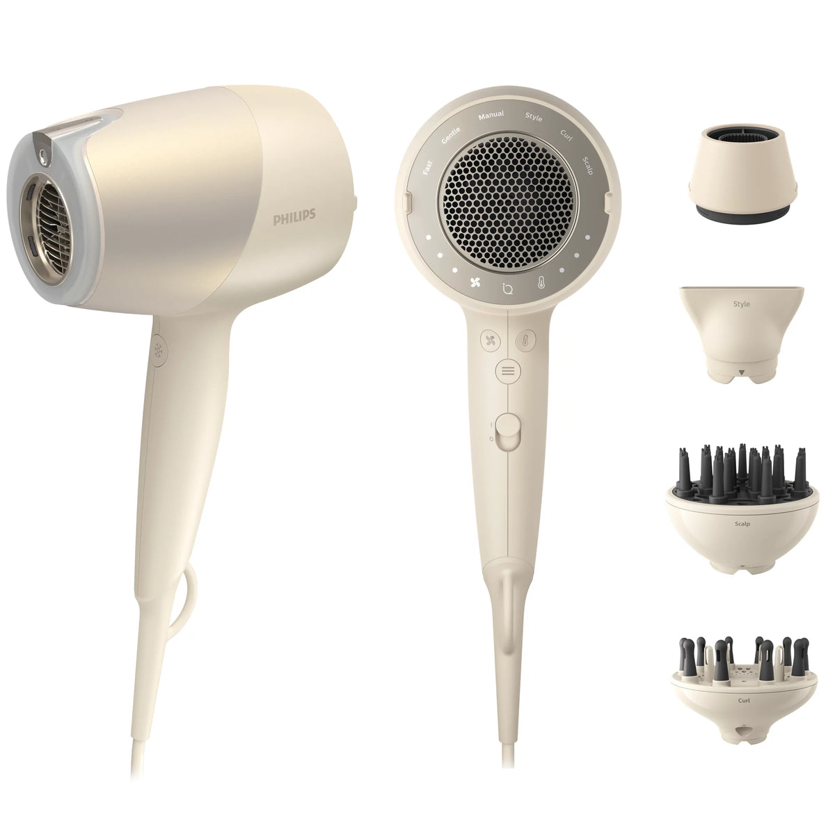 Philips 9000 series BHD829/00 hårfön 1800 W Beige