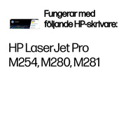 HP LaserJet 203X gul original -tonerkassett med hög kapacitet
