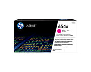 HP 654A magenta original LaserJet tonerkassett