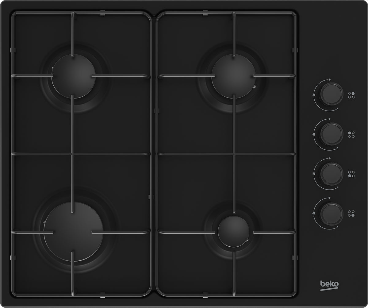 Beko HIGG 64123 SB spishällar Svart Inbyggd