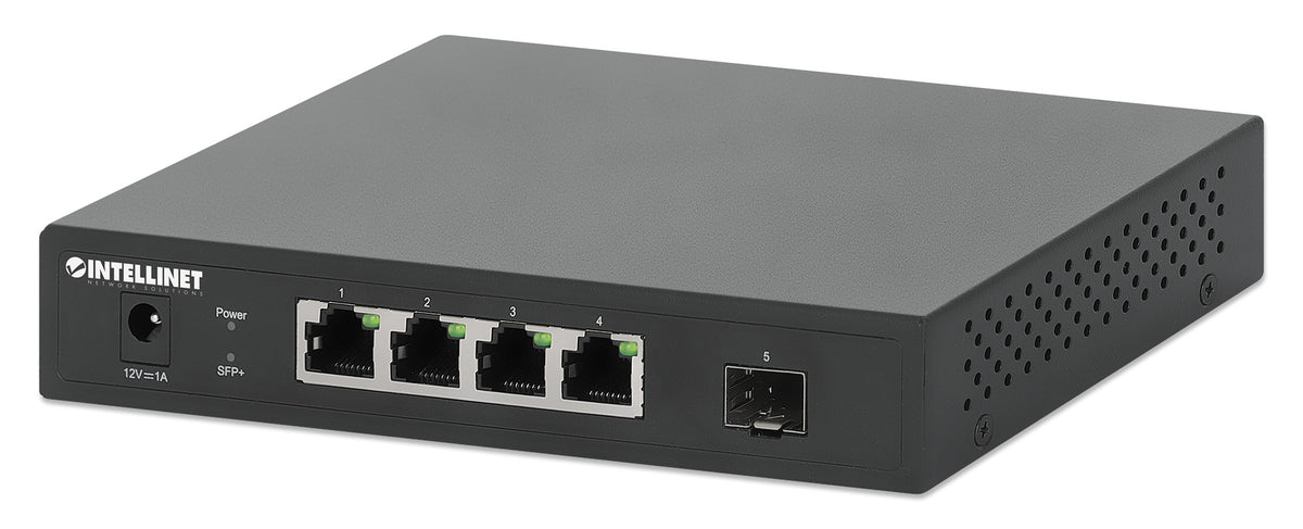 Intellinet 562058 nätverksswitchar Ohanterad 2.5G Ethernet (100/1000/2500) Svart
