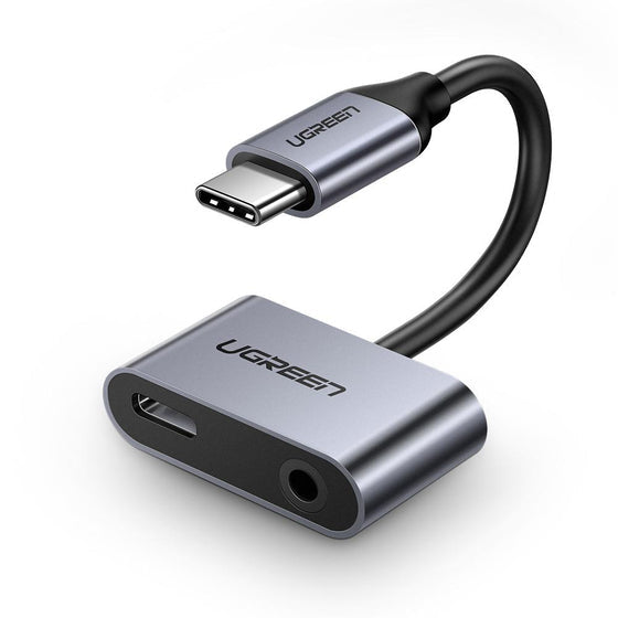 Ugreen 50596 gränssnittshubbar USB 3.2 Gen 1 (3.1 Gen 1) Type-C Svart