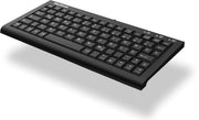 KeySonic ACK-3401U (UK) tangentbord Hem USB QWERTY Engelska (Storbritannien) Svart