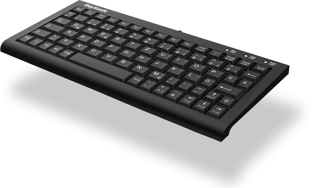 KeySonic ACK-3401U (UK) tangentbord Hem USB QWERTY Engelska (Storbritannien) Svart