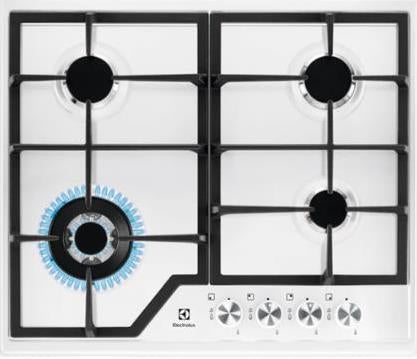 Electrolux EGS6436WW Vit Inbyggd Gas 4 zone(s)