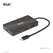 CLUB3D CSV-1598 dockningsstationer för bärbara datorer USB 3.2 Gen 2 (3.1 Gen 2)