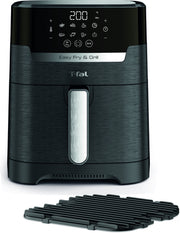 Tefal Easy Fry & Grill EY5058 Single 4,2 l Fristående 1550 W Varmluftsfritös Svart
