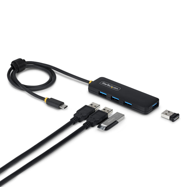 StarTech.com USB-C-hubb med fyra portar