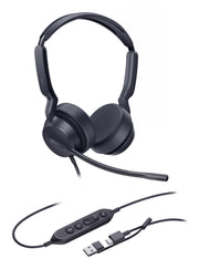 Yealink Dual UC-headset med USB-C/A-anslutning