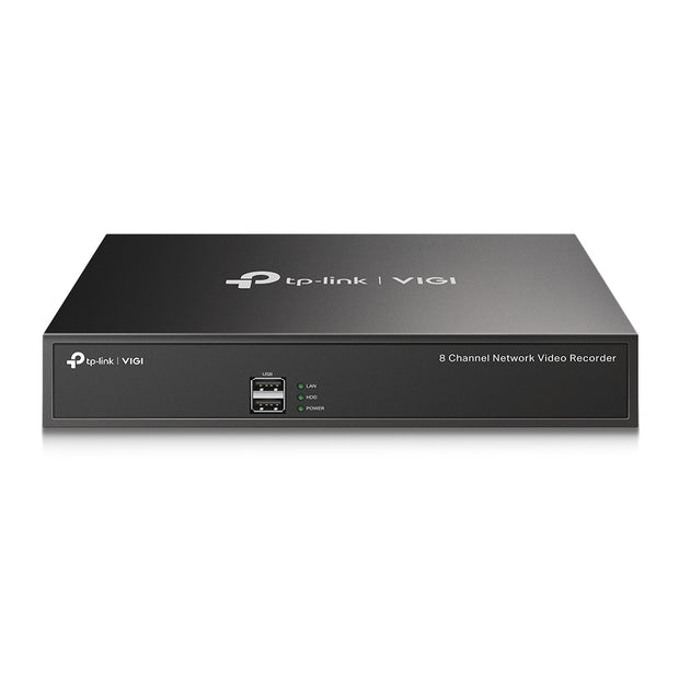 TP-Link VIGI NVR1008H nätverksvideobandspelare (NVR) 1U Svart