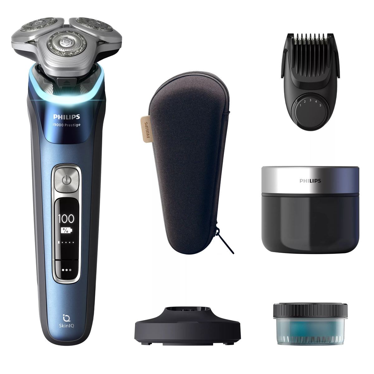 Philips i9000 Prestige XP9201/33 Rakapparat för våt- och torrakning med SkinIQ