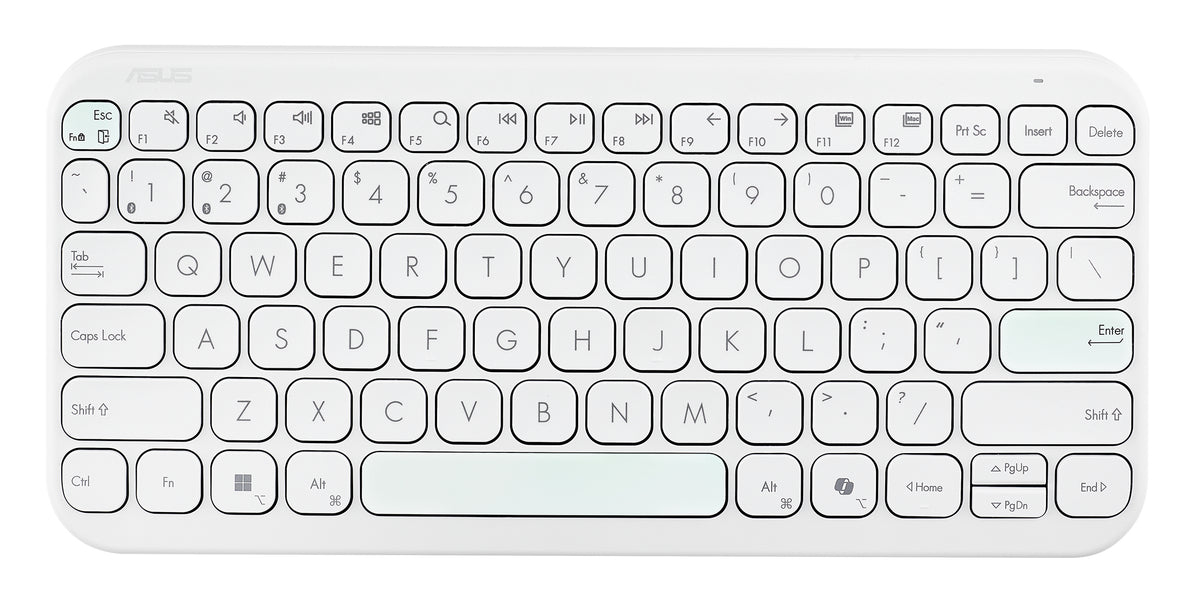 ASUS Marshmallow Keyboard KW100 tangentbord Hem