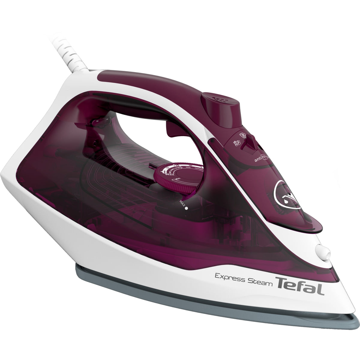 Tefal Express Steam FV2835E0 strykjärn Torr & Ångstrykjärn Strykjärnssula Cerilium