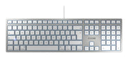 CHERRY KC 6000 SLIM FOR MAC tangentbord Kontor USB QWERTZ tyska Silver