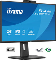 iiyama ProLite XB2497HSNH-B1 24IN IPS LCD 4MS 1920X1080 350CD/M2 HDMI/DP/USB 2 - FHD