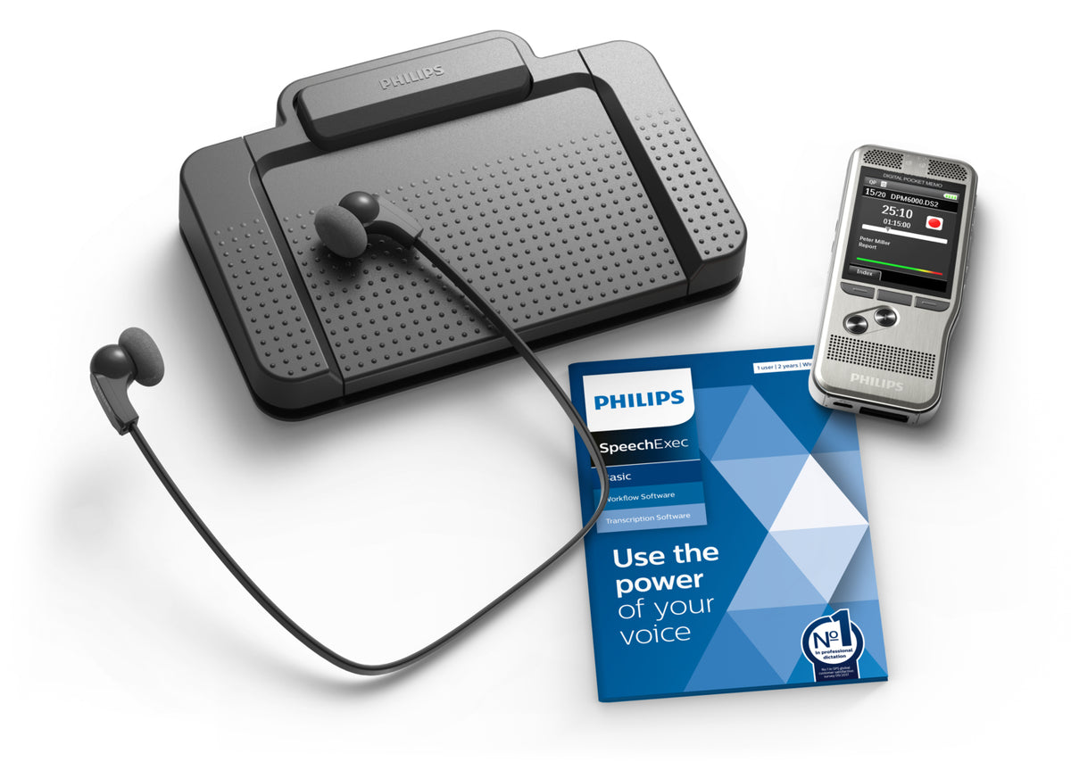 Philips DPM6700/03 transkriberings-/översättningssystem Fotkontrollenhet