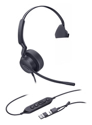 Yealink Mono Teams-headset med USB-C/A-anslutning