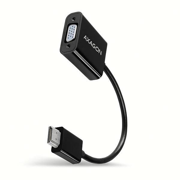 Axagon RVH-VGN videokabeladapter 0,15 m HDMI Typ A (standard) VGA (D-Sub) Svart