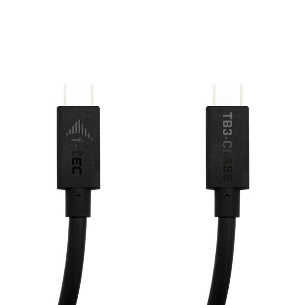 i-tec TB3CBL150CM Thunderbolt-kablar 1,5 m 40 Gbit/s Svart