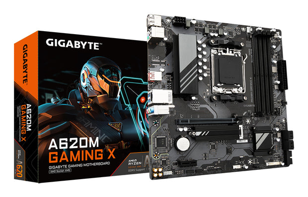 GIGABYTE A620M GAMING X moderkort AMD A620 AM5-sockel micro ATX