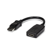 StarTech.com DP2HDMI videokabeladapter 0,24 m HDMI Typ A (standard) DisplayPort Svart