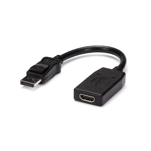 StarTech.com DP2HDMI videokabeladapter 0,24 m HDMI Typ A (standard) DisplayPort Svart