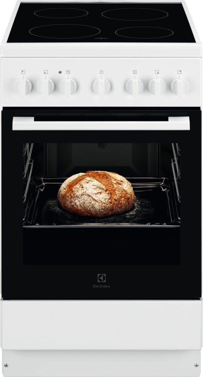 Electrolux LKR500066W Fristående köksspis Elektrisk Keramisk Svart